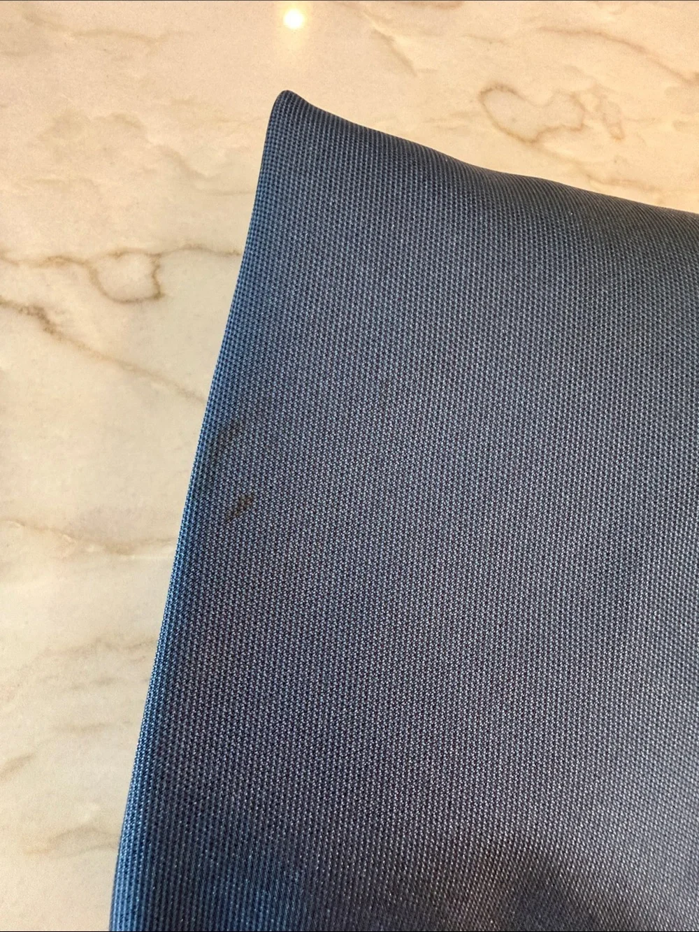 Navy silk Italian made tie